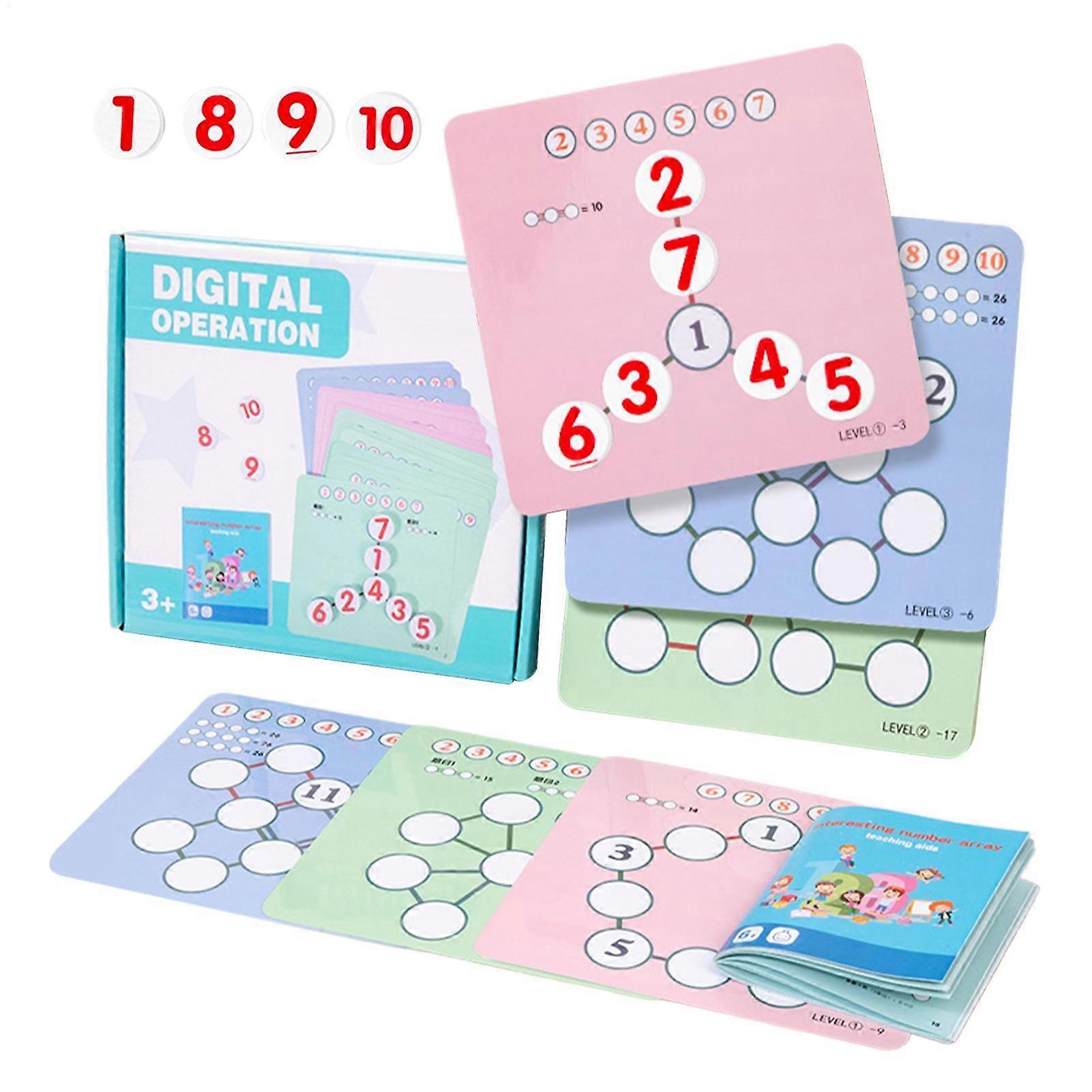 Educational Division Flash Cards For Children