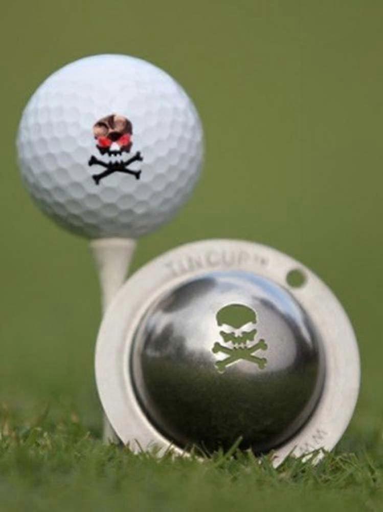 Custom Alignment Tin Cup Golf Ball Marker - Personalized Golf Accessories