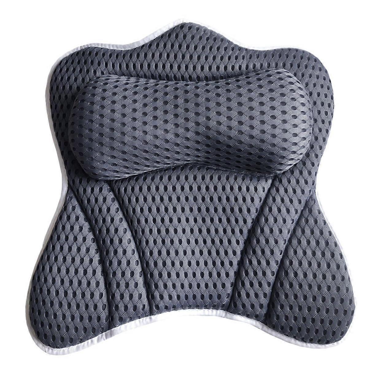 Compact Spa Tub Headrest With Suction