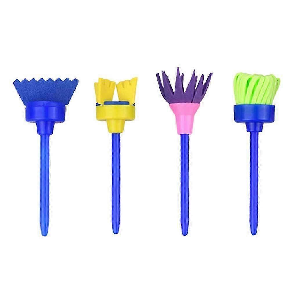 4Pcs Portable Sponge Paint Roller Set