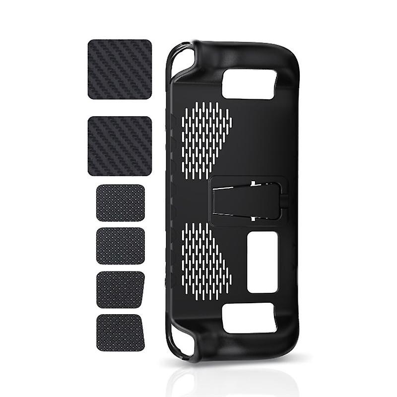 For Protective Shell TPU Protective Cover with Bracket Touchpad Button Sticker Set 7-Piece Set