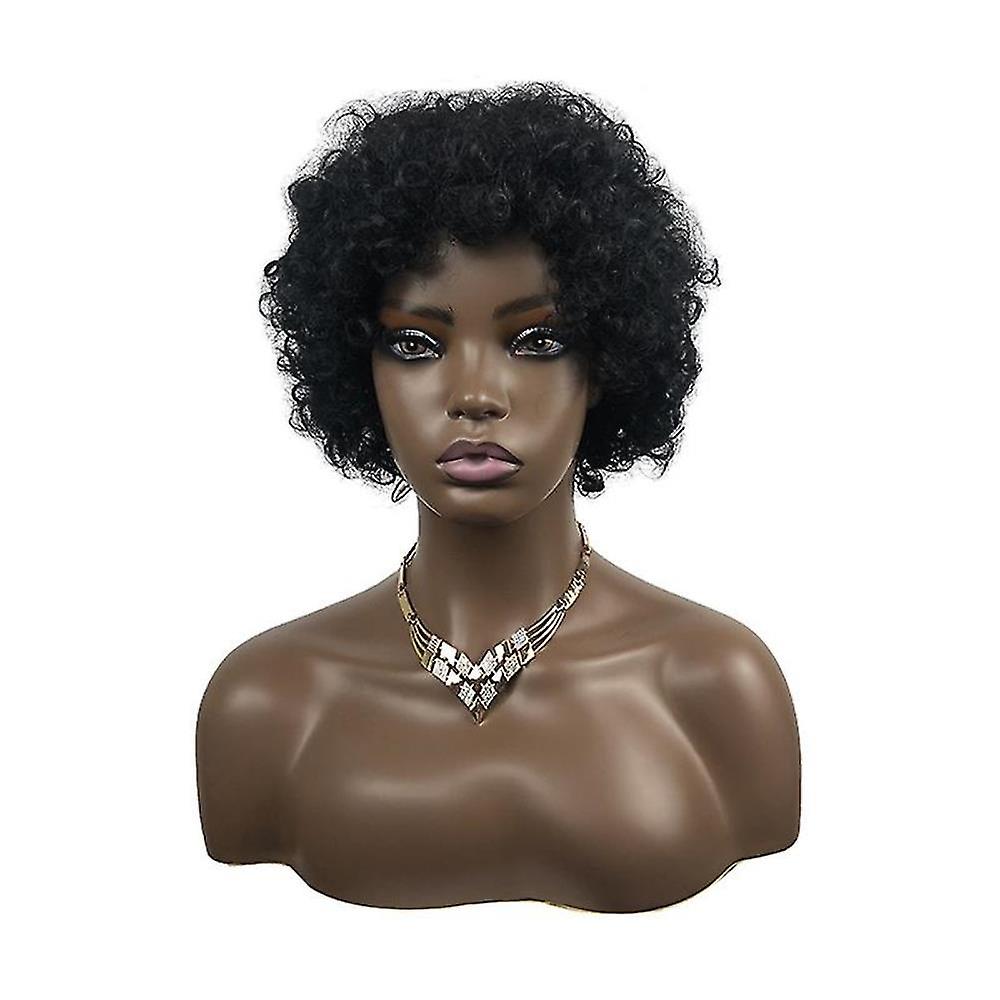 Exploding Head Wig Black Wig Lady