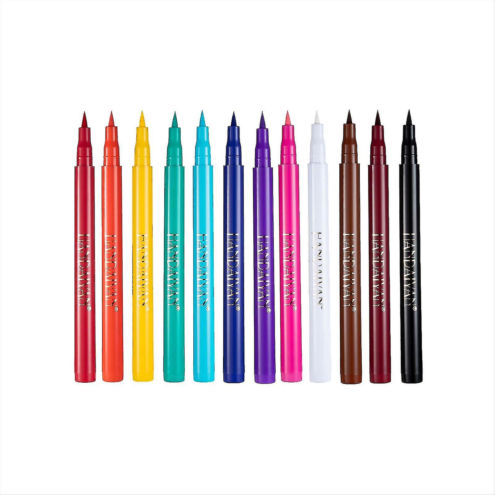 Handaiyan 12 Color Matte Color Eyeliner Quick-drying And Not Easy To Faint Eye 1ml