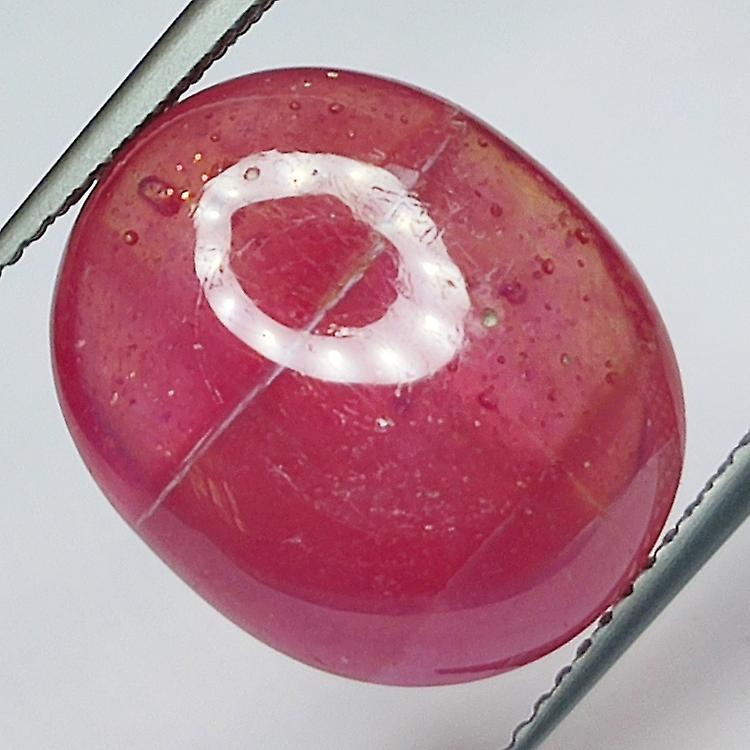 14.70ct Ruby Cabochon Oval 16x13mm awo67