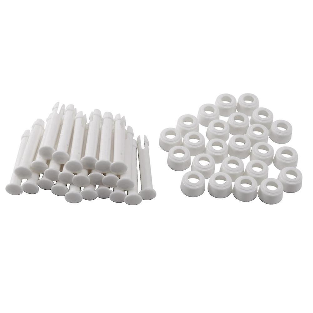 24pcs Abs Pool Joint Pins, 6cm/2.36in Cap Set Seals Compatible Intex