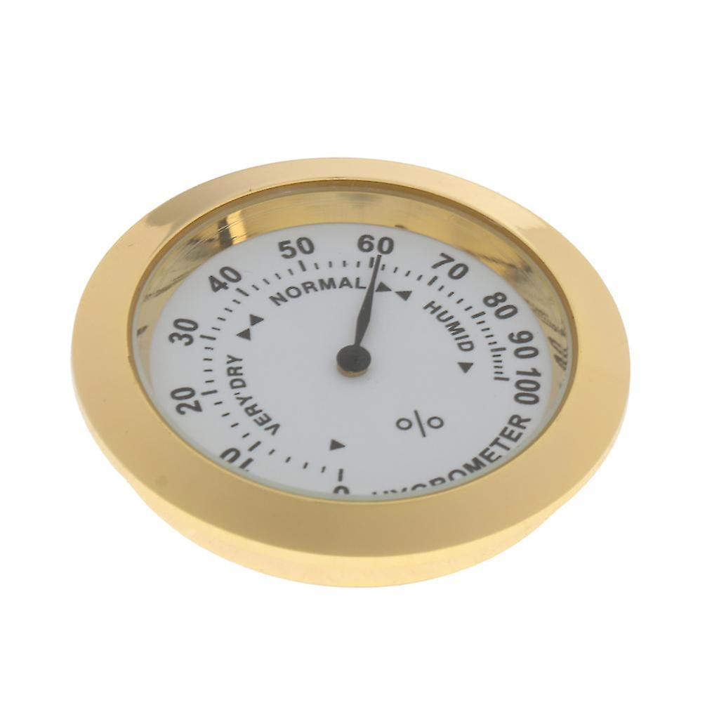 Practical Guitar Hygrometer Golden