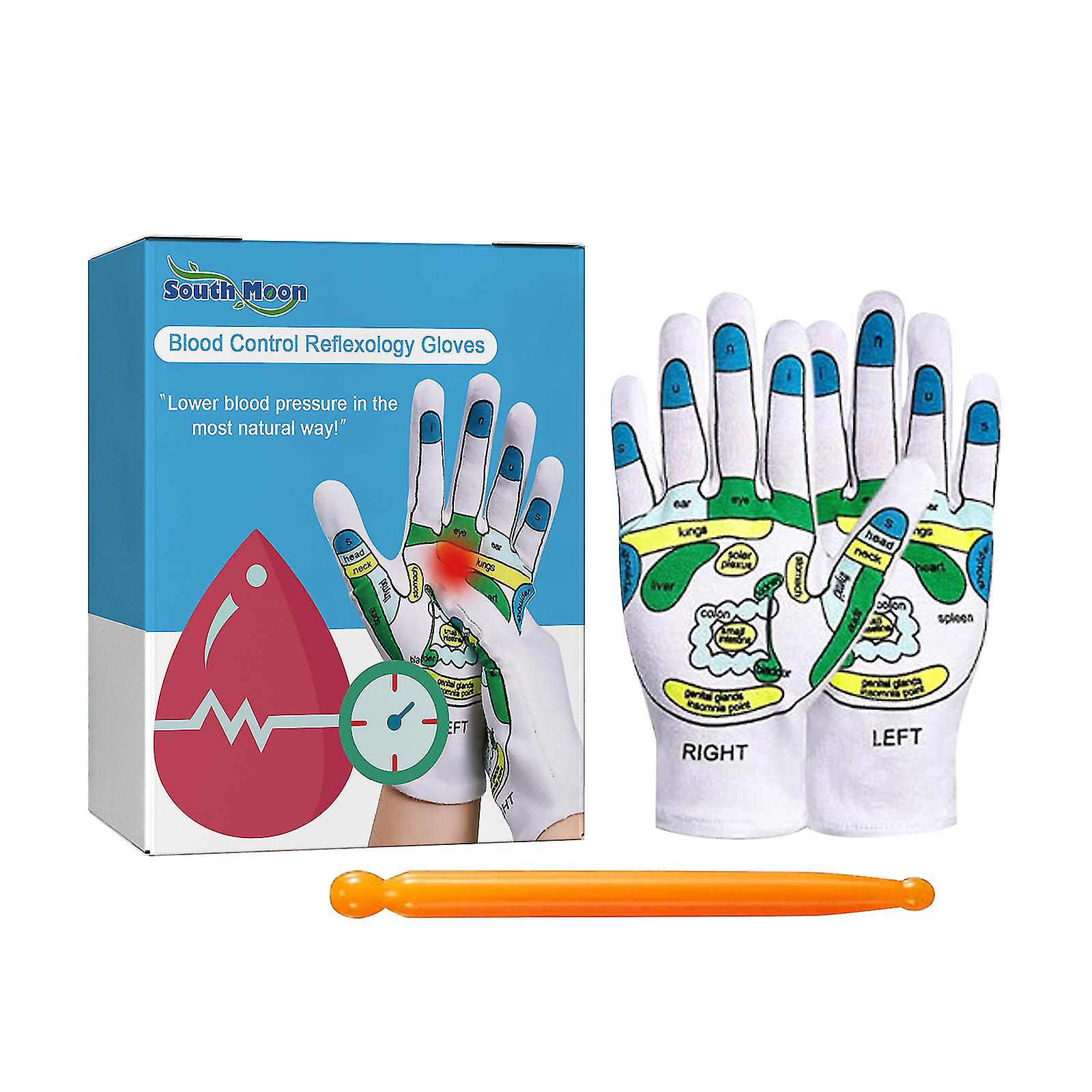 Blood Control Reflexology Gloves