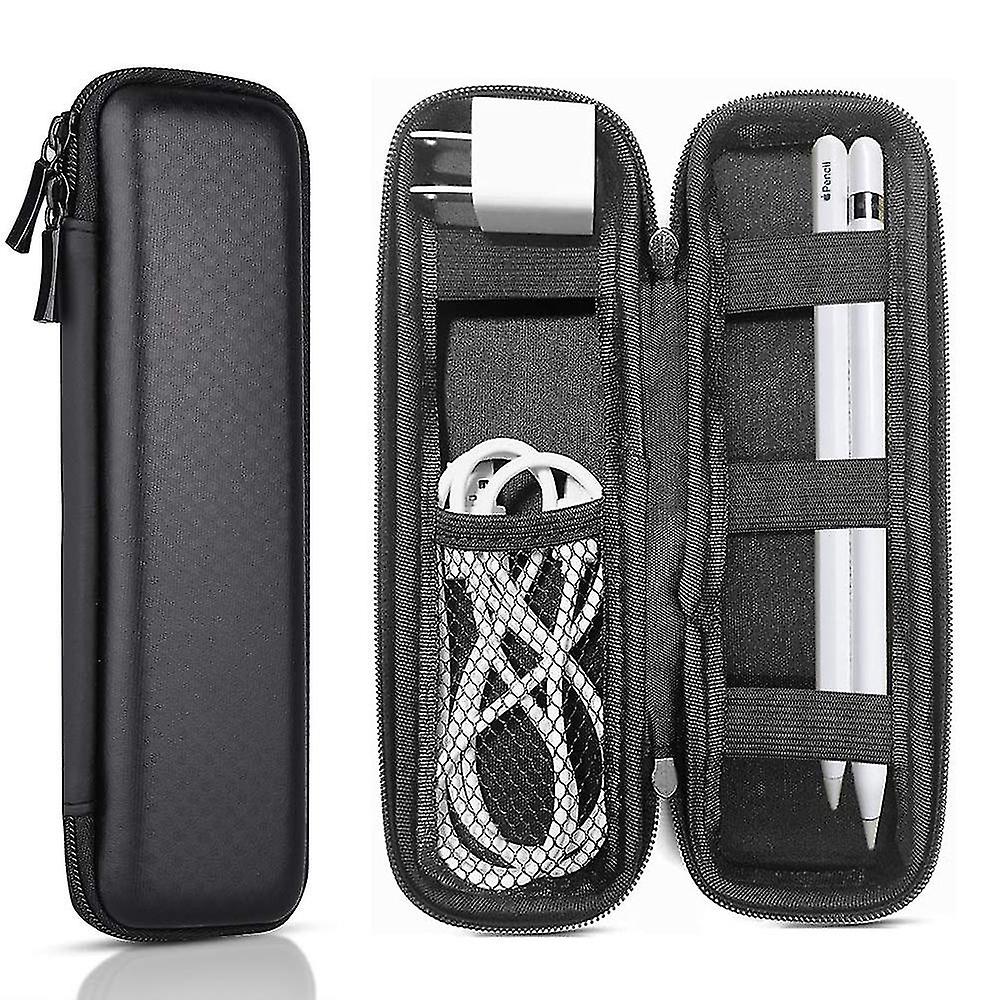 Multifunctional Flip Pen Bag Data Cable Headphone Case