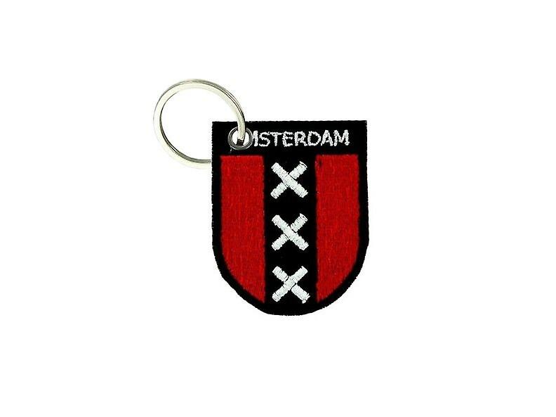 Cle Cles Key Brode Patch Ecusson Flag Blason City Amsterdam