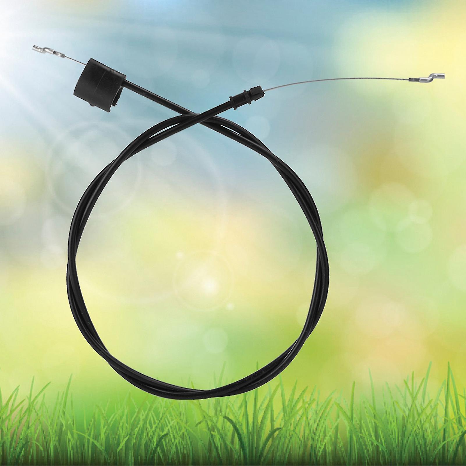 Lawn Mower Throttle Controls Cable, Z Bend on End Engine Zone Control Cable Replacement, Universal Mower Accessories for Petrol Lawnmower(135cm)
