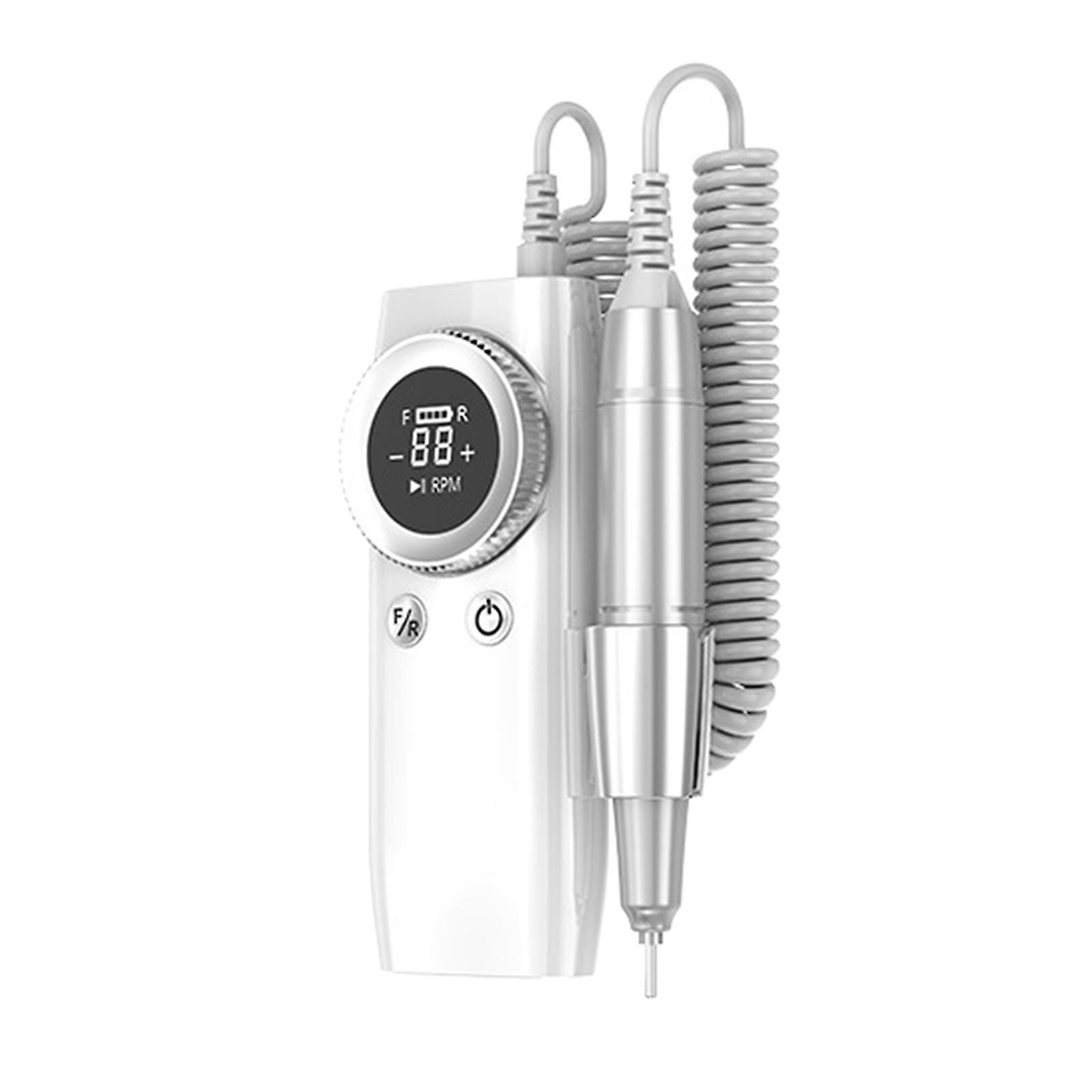 ネイルヤスリマシン45000 RPM 36Wネイルポリッシング充電式サロンホームピンク