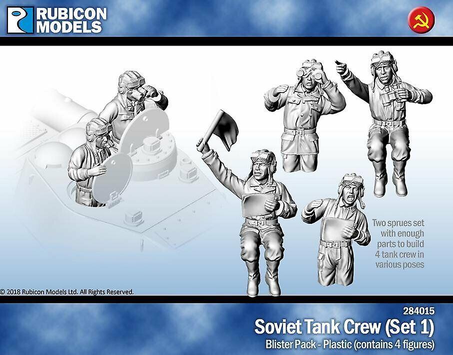 Rubicon RU-284015 Soviet Tank Crew Historical Scale model
