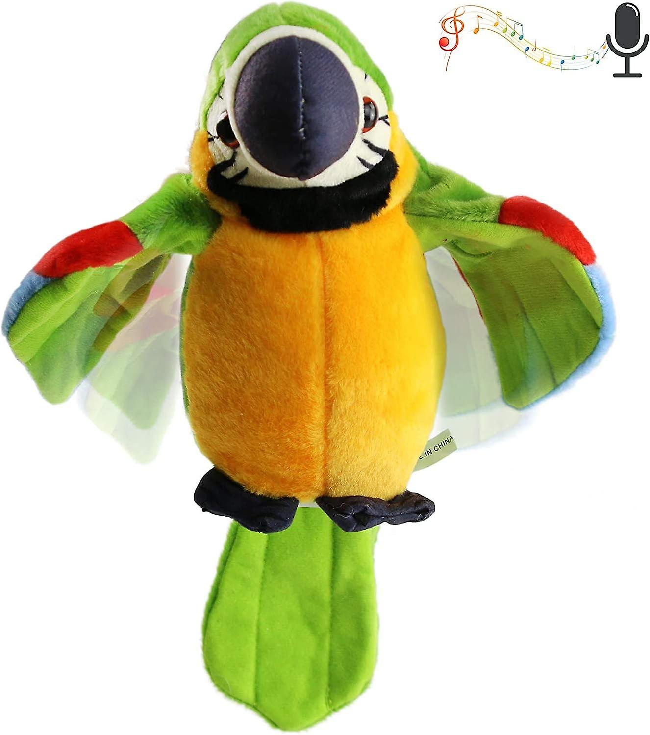 Cute Talking Parrot Repeats What You Say Electronic Interactive