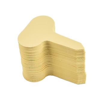 100pcs Garden Labels  Plant Classification Sorting Sign Tag Ticket Plastic Writing Plate Board Plug In Card Colorful K9