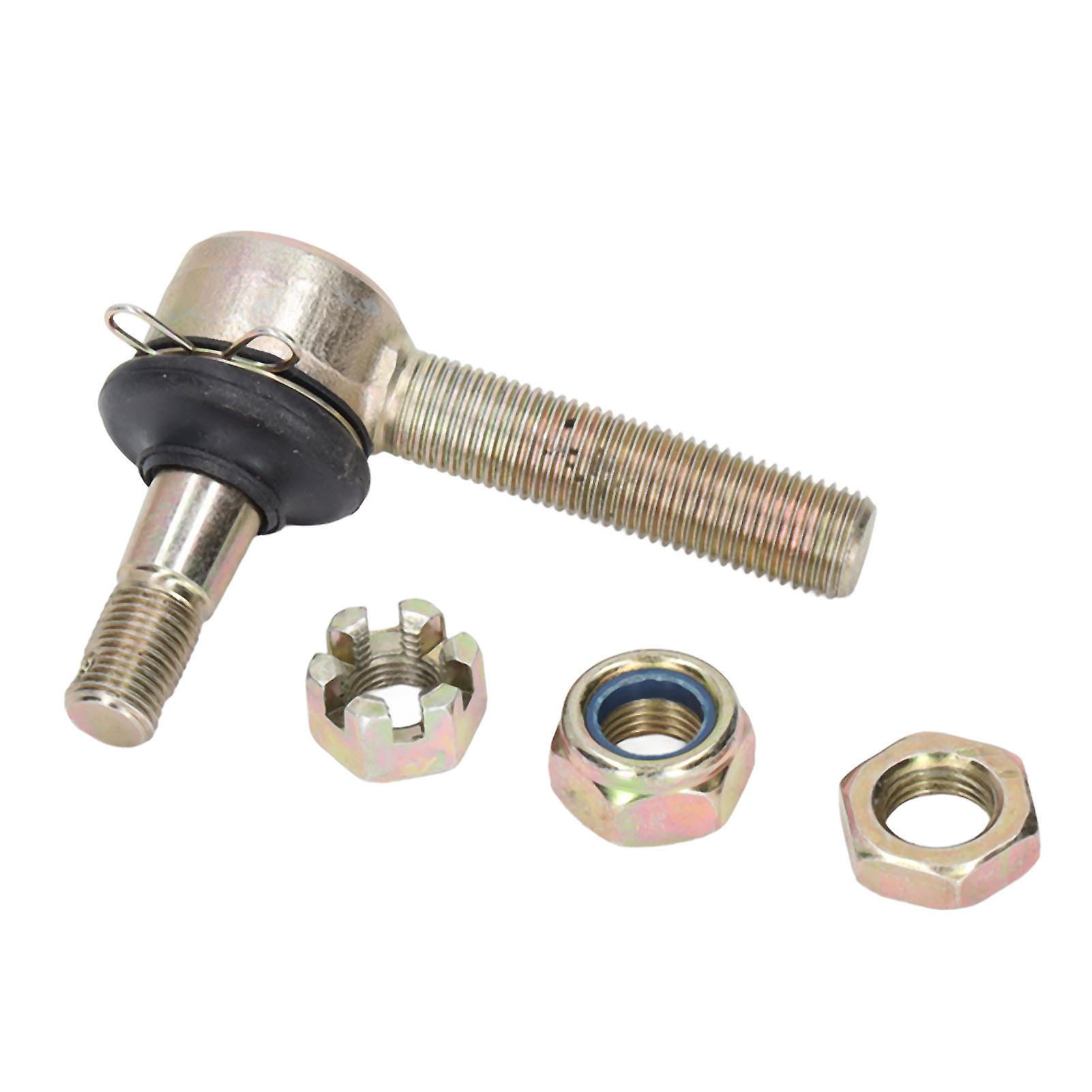 Embout de biellette de direction 12-14 mm en alliage d'acier résistant aux vibrations pour karts, quads et VTT