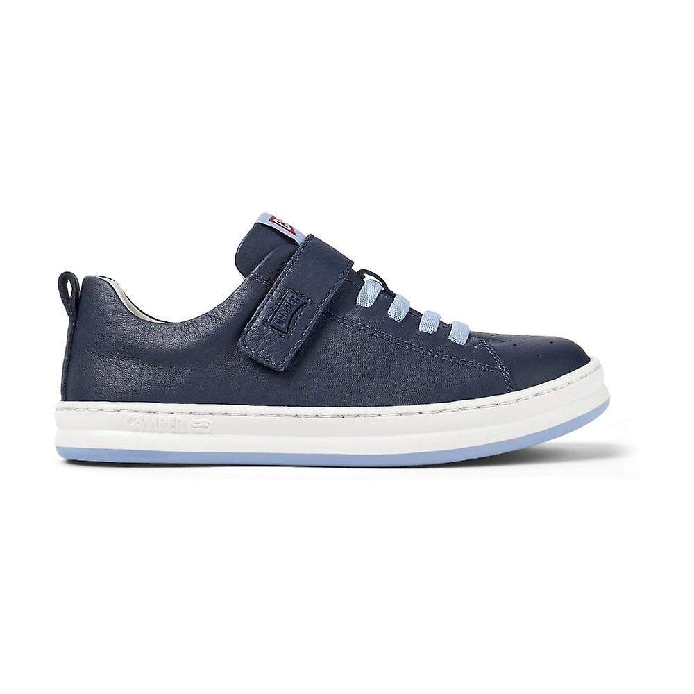 Kids Camper K800247-025 Runner Kids Double Hook And Loop Sporty Style In Navy Blue