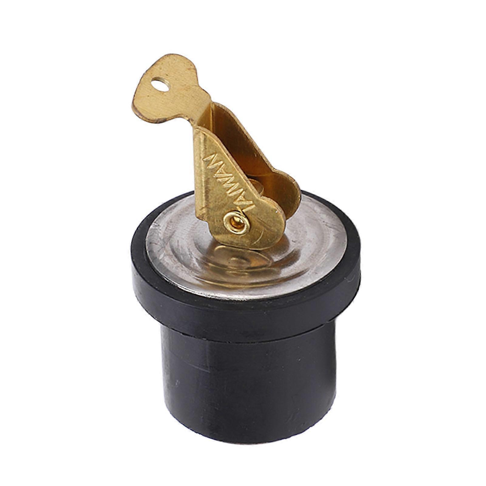 Bouchon de vidange à compression 19 mm, en laiton, type à vis, joint en caoutchouc, accessoires marins pour bateaux et yachts, diamètre 7/8 po