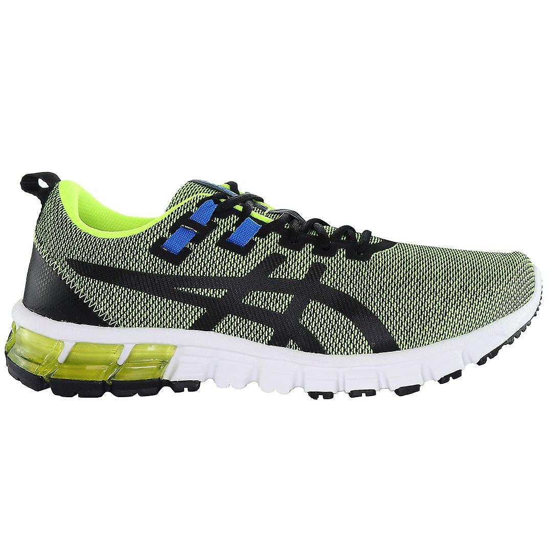 Asics Gel-Quantum 90 Lace-Up Yellow Synthetic Mens Trainers 1021A133 750