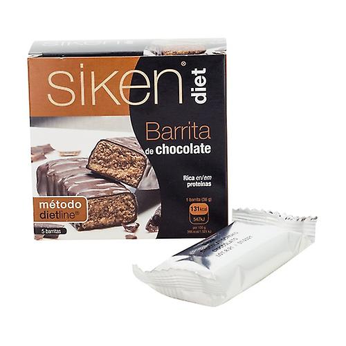 Chocolate bar 5 bars of 36g