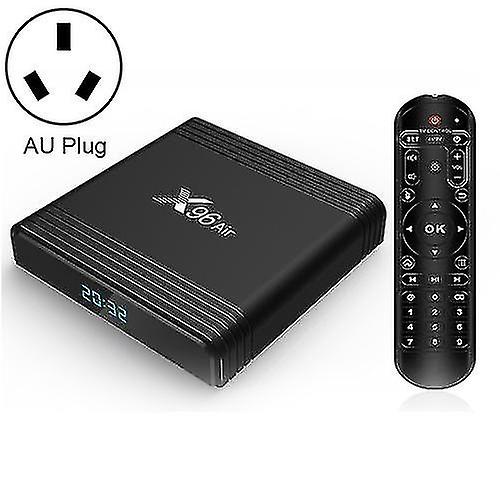 X96 Air 4k Smart Tv Box Android 9.0 Media Player Wtih Remote Control, Quad-core Amlogic S905x3, Ram: 4gb, Rom: 64gb, Dual Band Wifi, Bluetooth