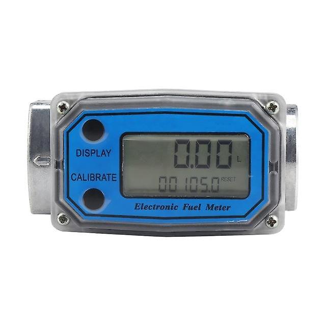 Allsome Llw - 25 Digital Turbine Flow Meter For Measuring Gasoline Diesel Kerosene