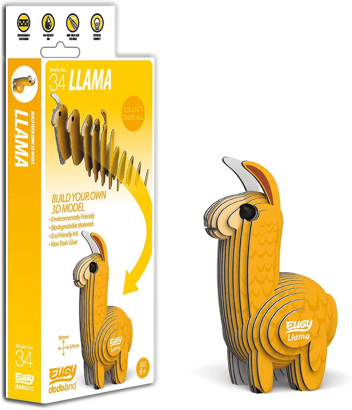 EUGY Lama 3D Knutselpakket