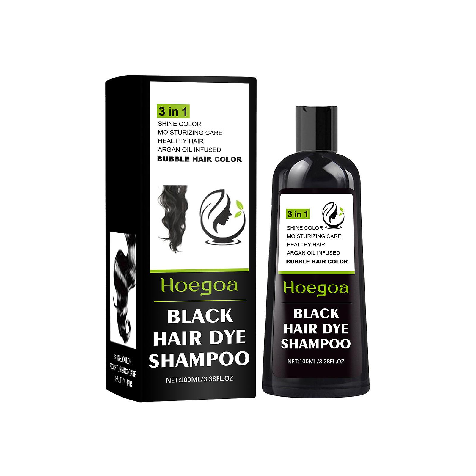 1/2pcs Plante Bulle Cheveux Colorants Shampooing Facile À Utiliser Cheveux Colorant Crème Fournitures De Soins Capillaires
