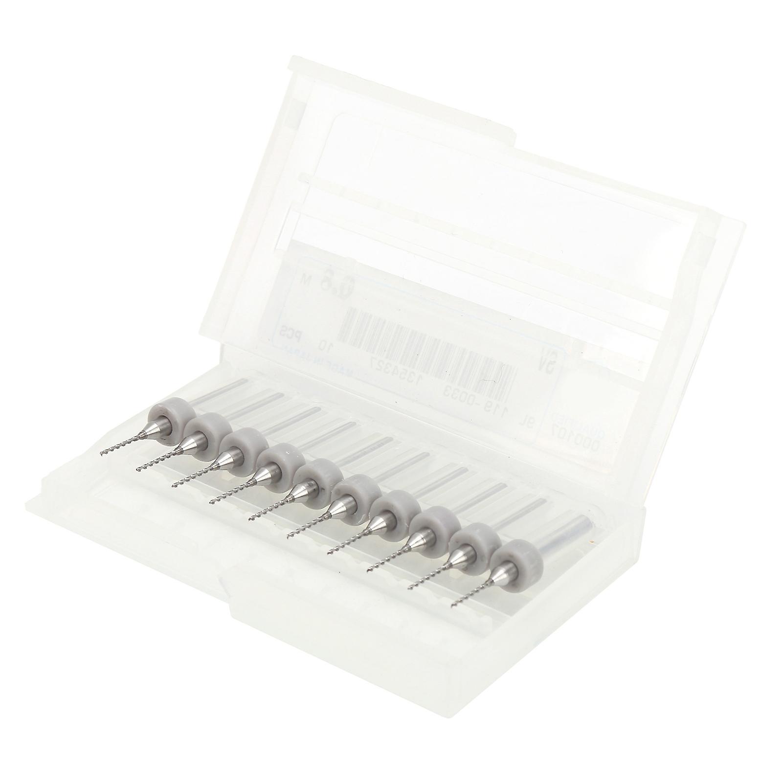 10Pcs 0.8mm Cleaning Nozzle Drill Bit Cleaning Needle Nozzle 3D Printer Replacement Parts