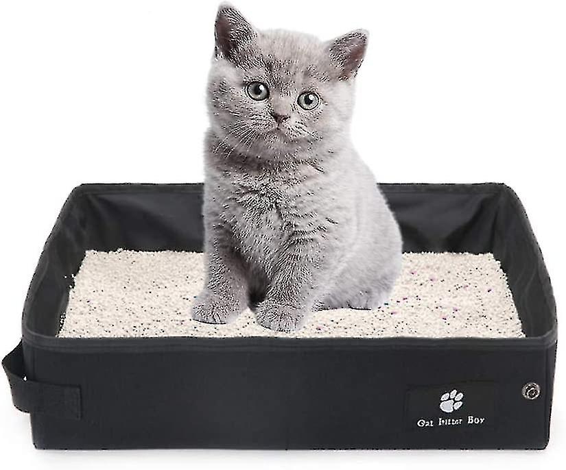 Portable Foldable Cat Litter Box Cat Toilet Waterproof Foldable Cat Litter Box