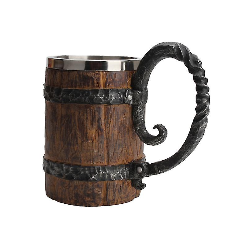 Resin And Stainless Steel Empty Cup For Drinking Use