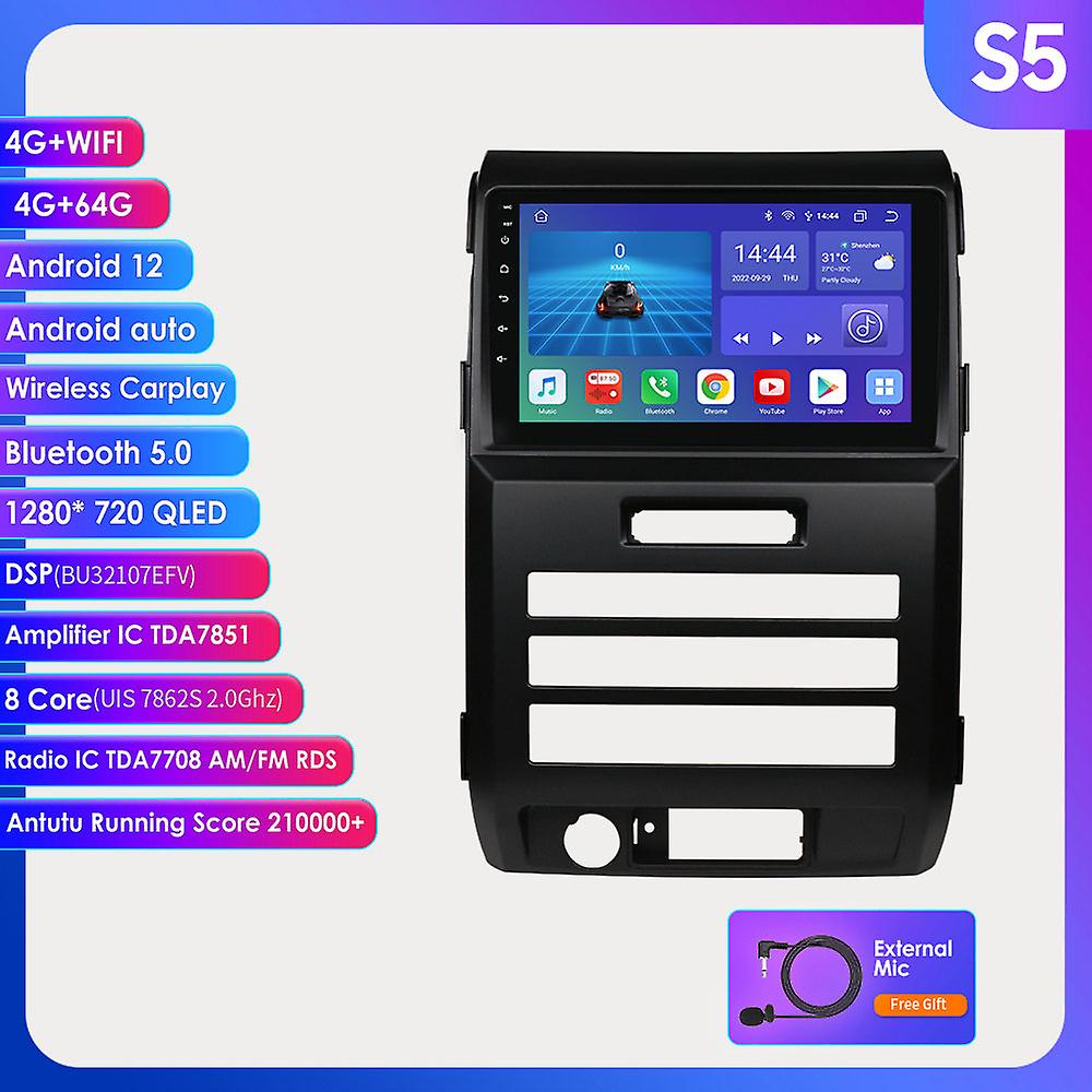 9 "Android Car Multimedia Video Player Radio GPS Navigation Pentru Ford F150 P415 Raptor 2008-2014 Auto Stereo Carplay 2din Headunit
