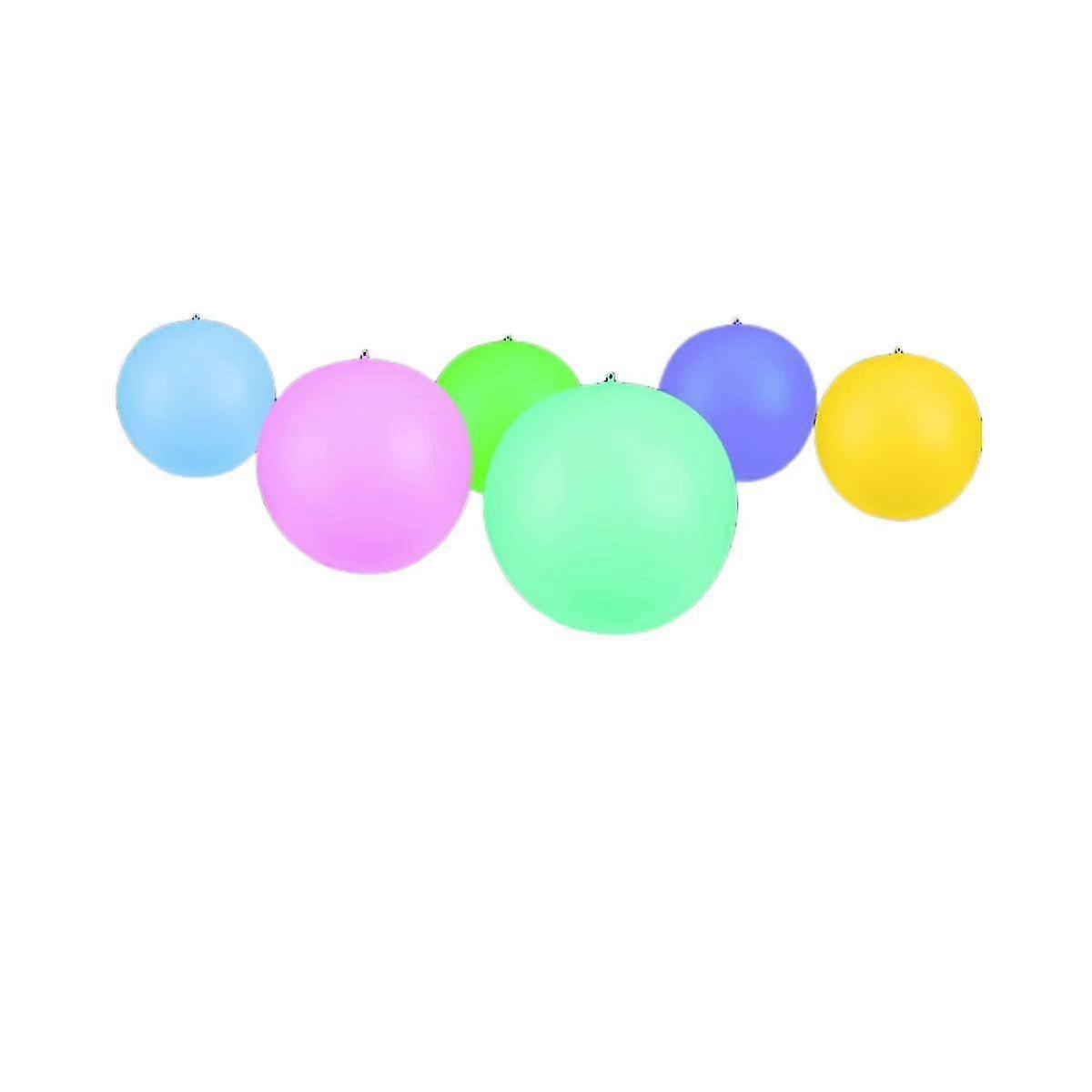 Solar Floating Pool Lights, 2 Pack 14 Inch Solar Waterproof Color Changing Inflatable Swim Led Light Up Ball Lights.