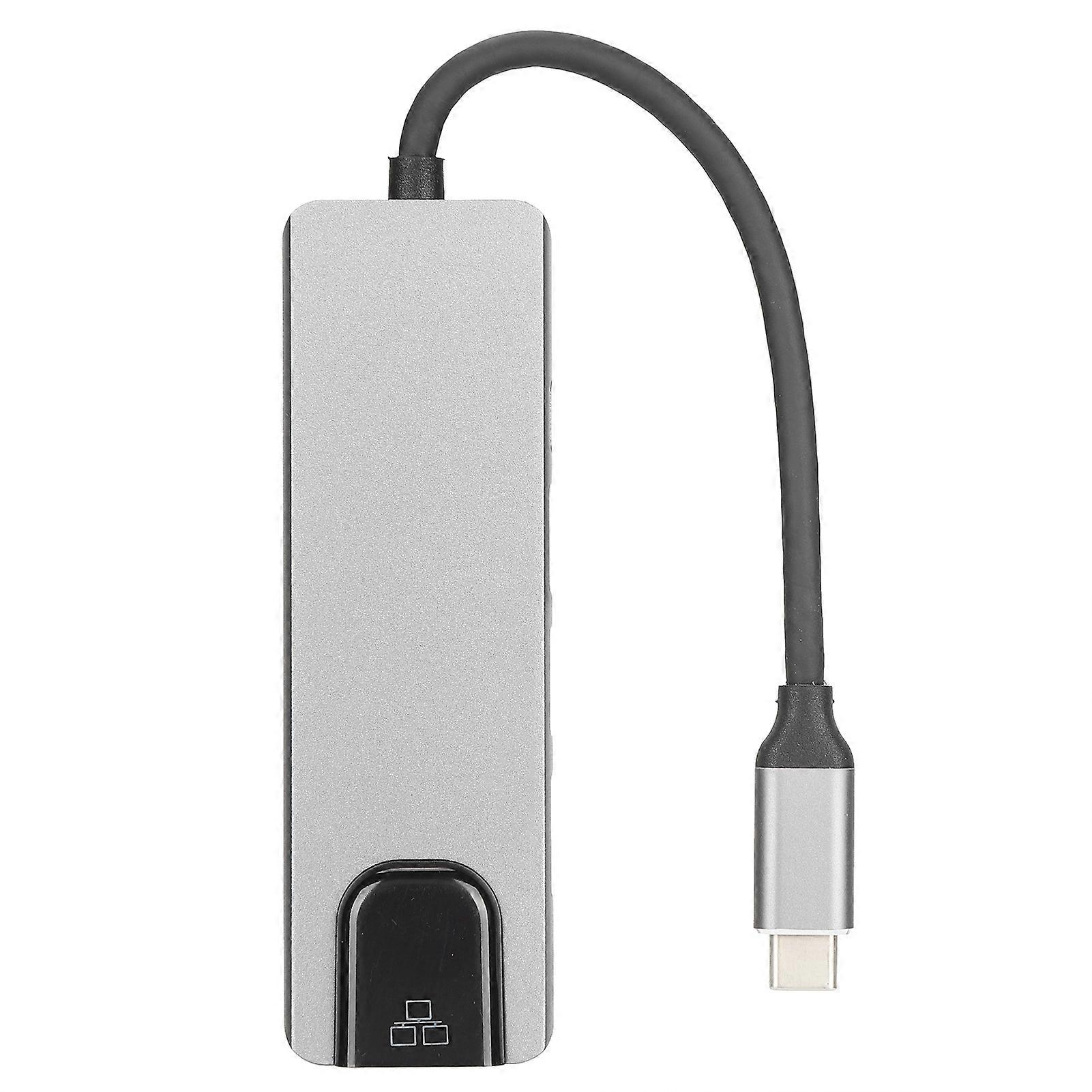 5in1 Typec Docking Station With 2 Usb Hd Multimedia Interface Rj45/typec Port