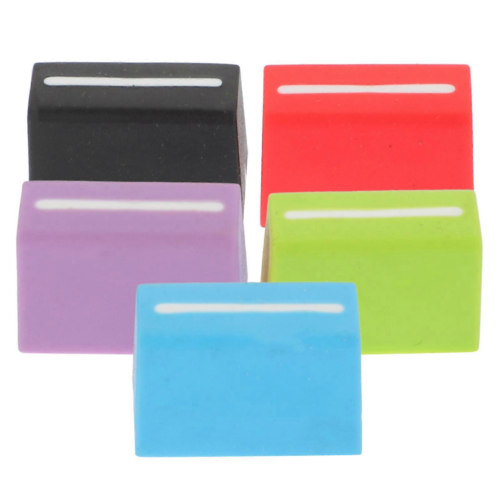 5ks Fader Caps Náhradní Slider Caps Mixážní pult Slider Fader Tlačítka Fader Čepice