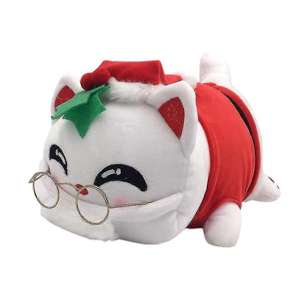 Cartoon Cat Poupée Poupée Mignon Animaux Doux Peluche Jouet Jeter Coussin d’oreiller Noël Cadeau-e