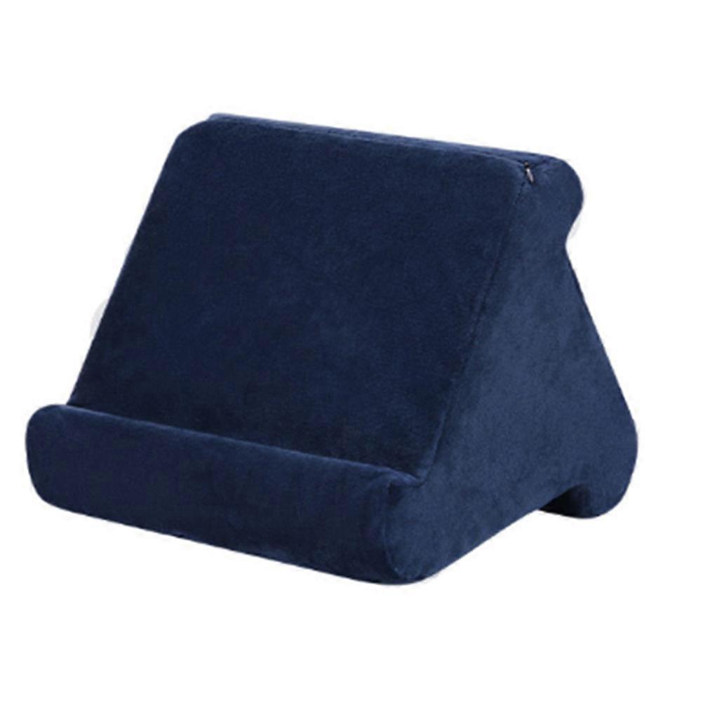 Tablet Stand Cushion Holder Triangle Soft Pillow Portable Multi Purpose Tablet Stand Pillow for Bed Sofa