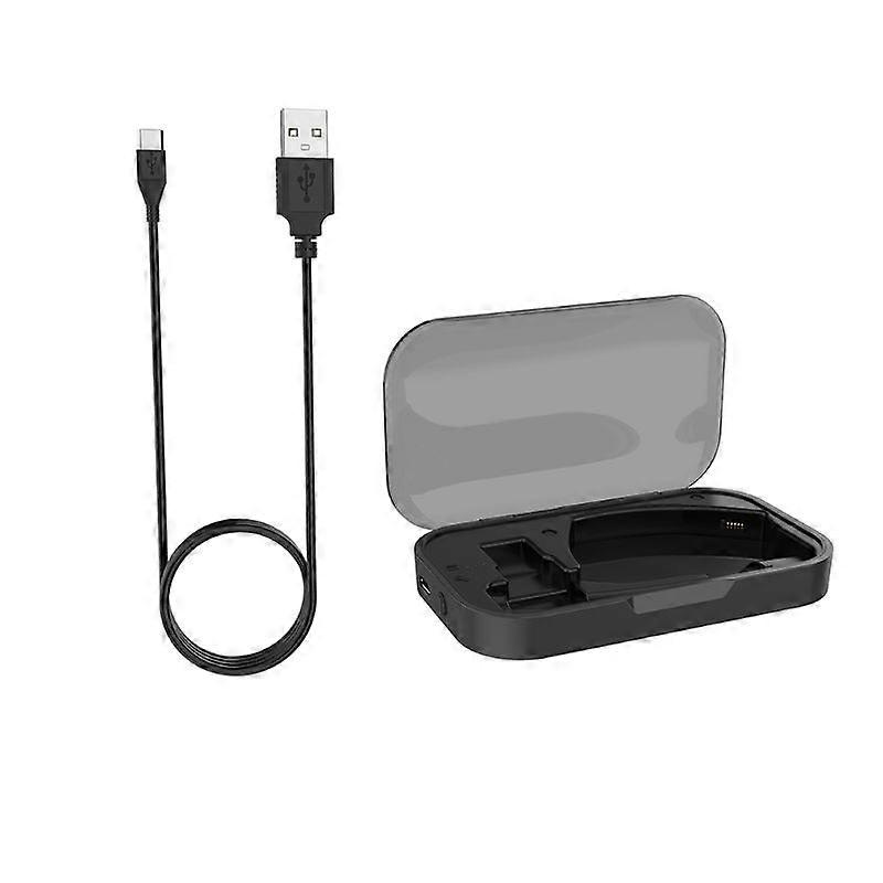 Charging Case Box with USB Data Cable Cord for Plan-tronics Voyager Legend Bluetooth-compatible Headset