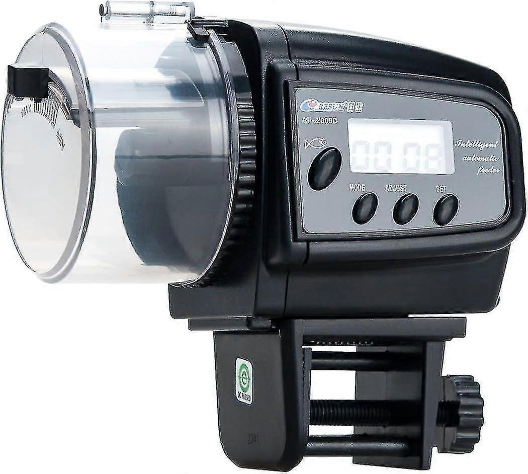 Fish Tank Automatic Feeder Aquarium Feeder With Lcd Screen For Aquarium (af-2009d)