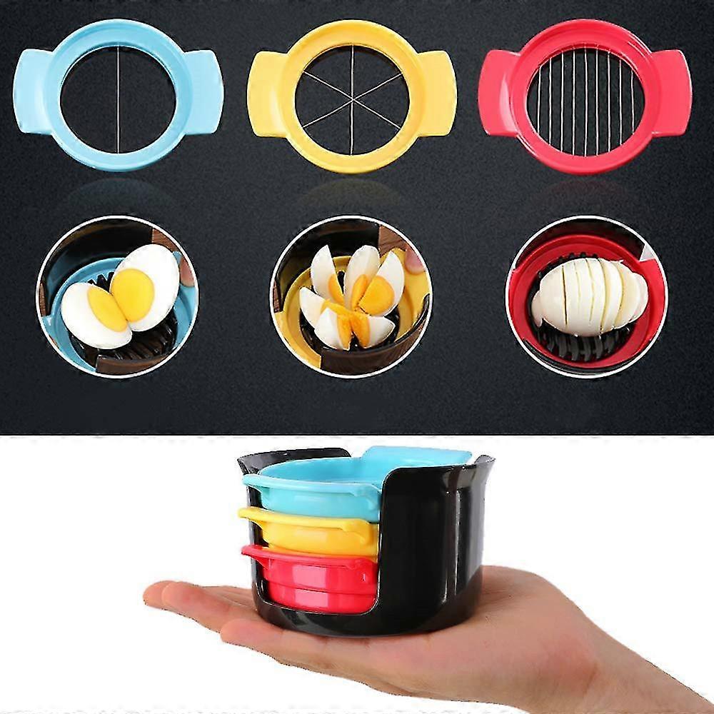 3 in 1 multifunctional strawberry slicer eggs slicer for boiled eggs