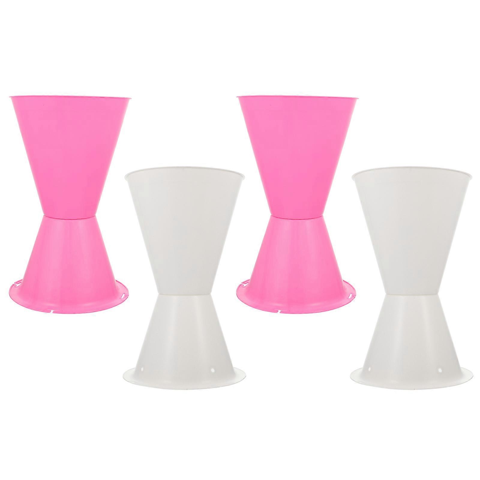 4Pcs Flower Arrangement Bases Bouquet Liners Flower Packing Fixing Stands