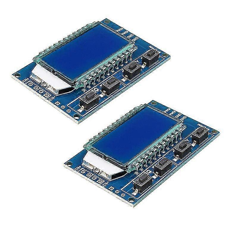 2pcs 1 Channel Pwm Pulse Signal Generator Pwm Pulse Frequency Duty Cycle Adjustable 1hz-150khz Pwm
