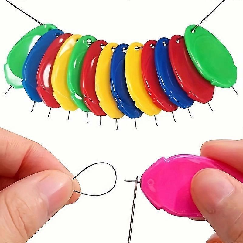 5pcs Needle Threader Tool Needle Threader For Hand Sewing With Clear Case Simple Needle Threader Great For Needle Work