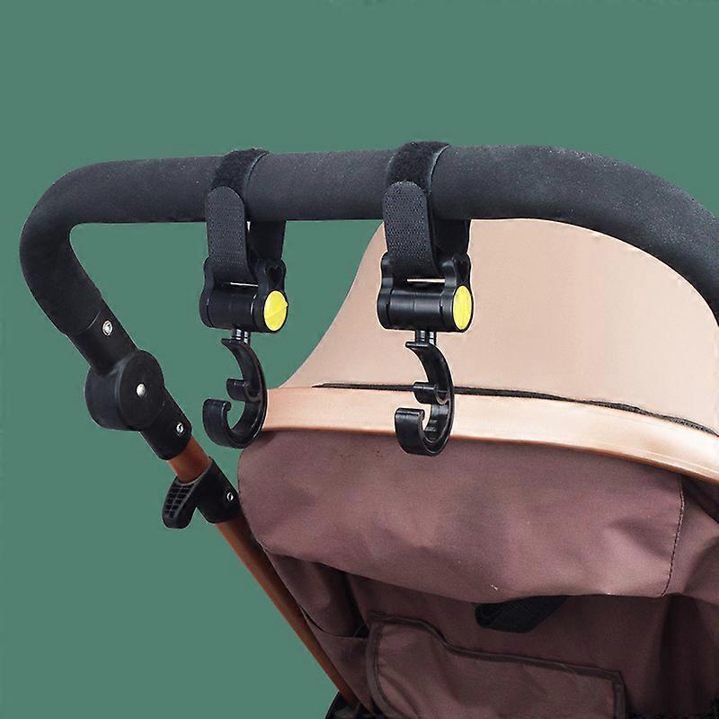 2pcs Baby Stroller Hook 360 Degrees Hanging Hooks YDW