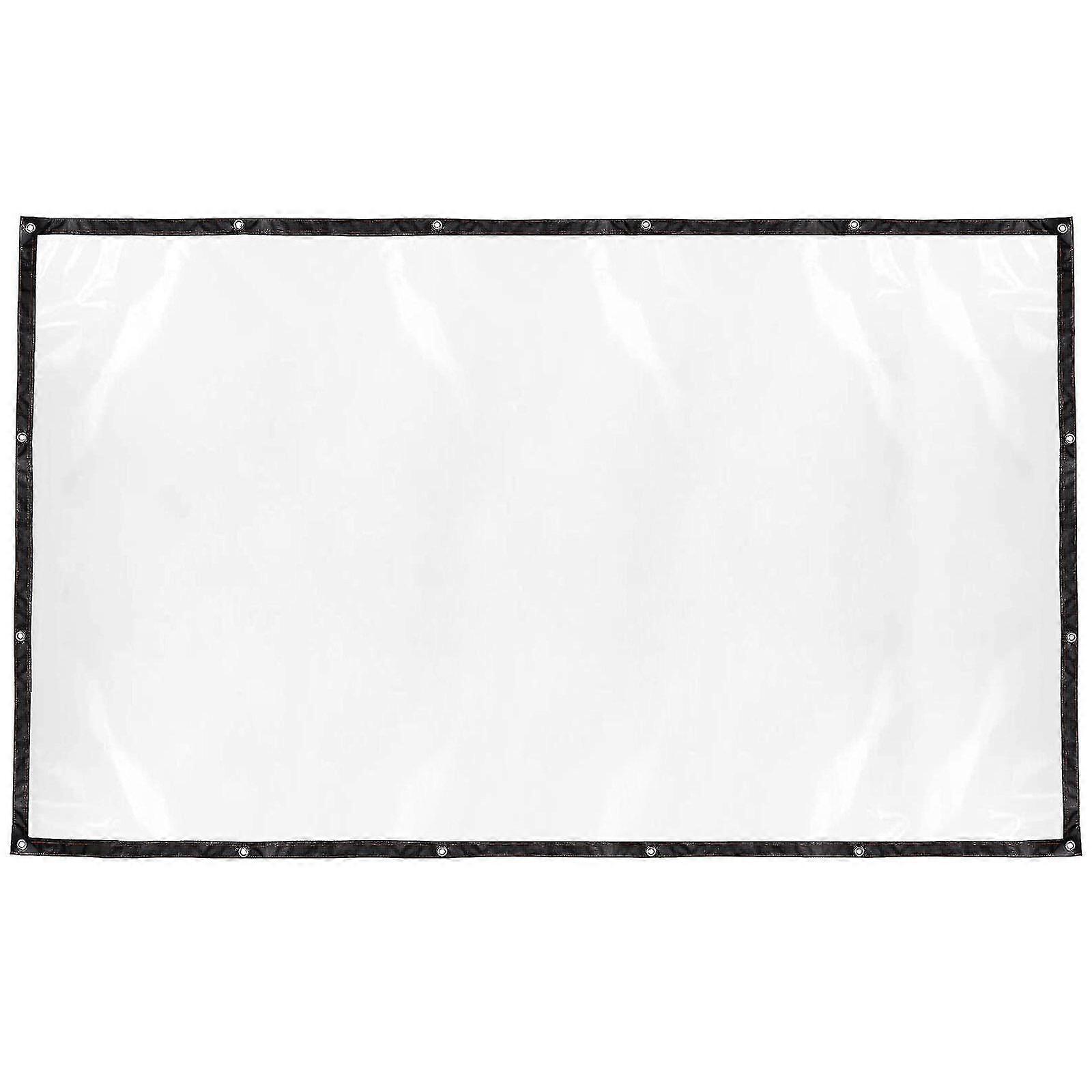 غطاء مشمع شفاف من مادة البولي فينيل كلوريد مع حلقات معدنية، غطاء مشمع شفاف شديد التحمل ومقاوم للماء