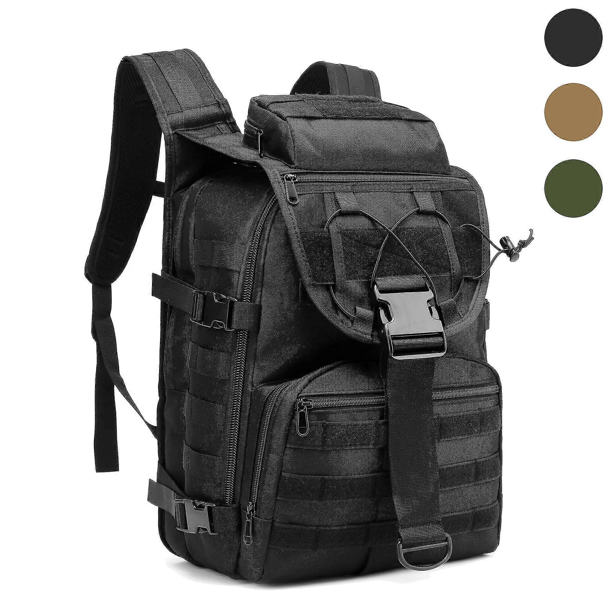 45l Tactical Backpack Molle Military Assault Daypack Rucksack Survival Bag Army Waterproof Backpack Hiking Trekking Hunting Tw