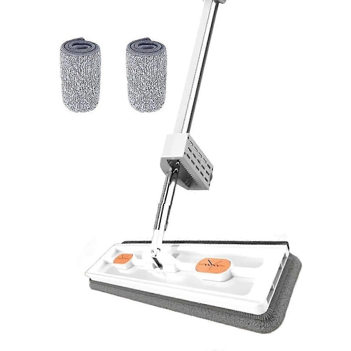Flat Mop, Mop, 360 Rotating Mop With Dewatering , Mop 360 With Dewatering White