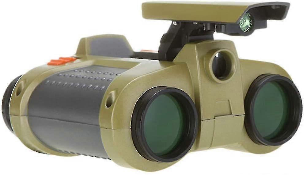 Binoculars For Children Shockproof Waterproof Lightweight Binoculars For Children Compact Children's Binoculars (with Headlights)