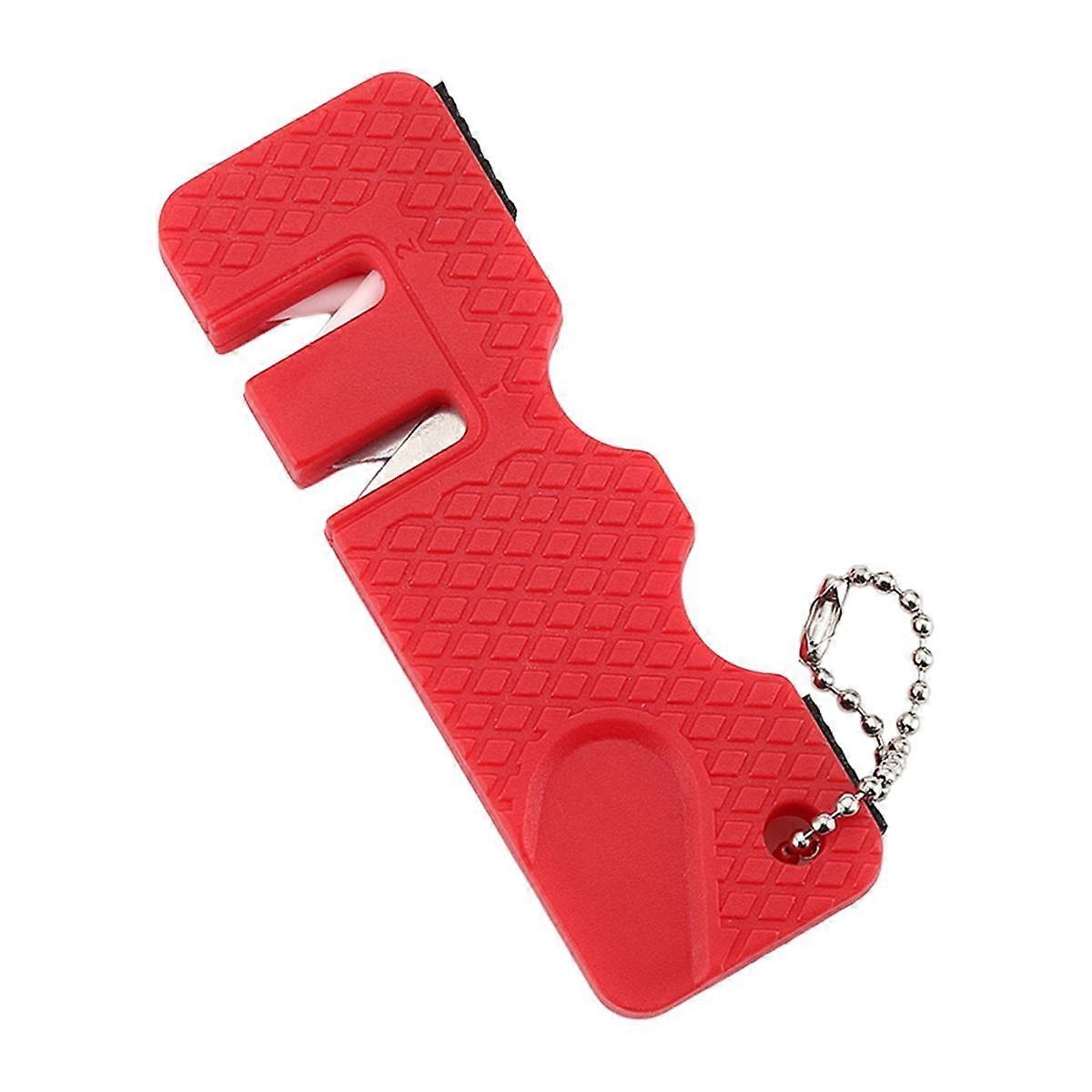 E-Couteau Aiguiseur Poche En Céramique Aiguiser Diamant Outil Ciseaux Aiguiser Engrenages Carbure Couteau Aiguiseur Extérieur Multi Outils