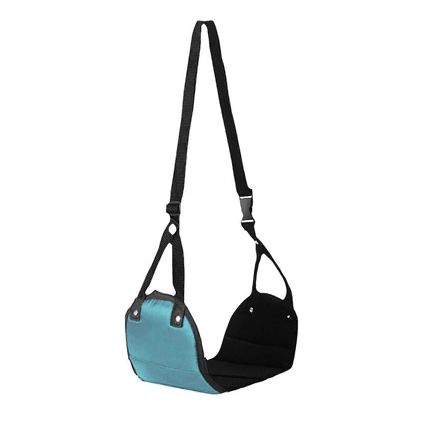 Airplane Foot Hammock Length Adjustable Lightweight Portable Foot Rest Office Under-Desk Feet Relaxing Hanger Hammock Travel Essentials