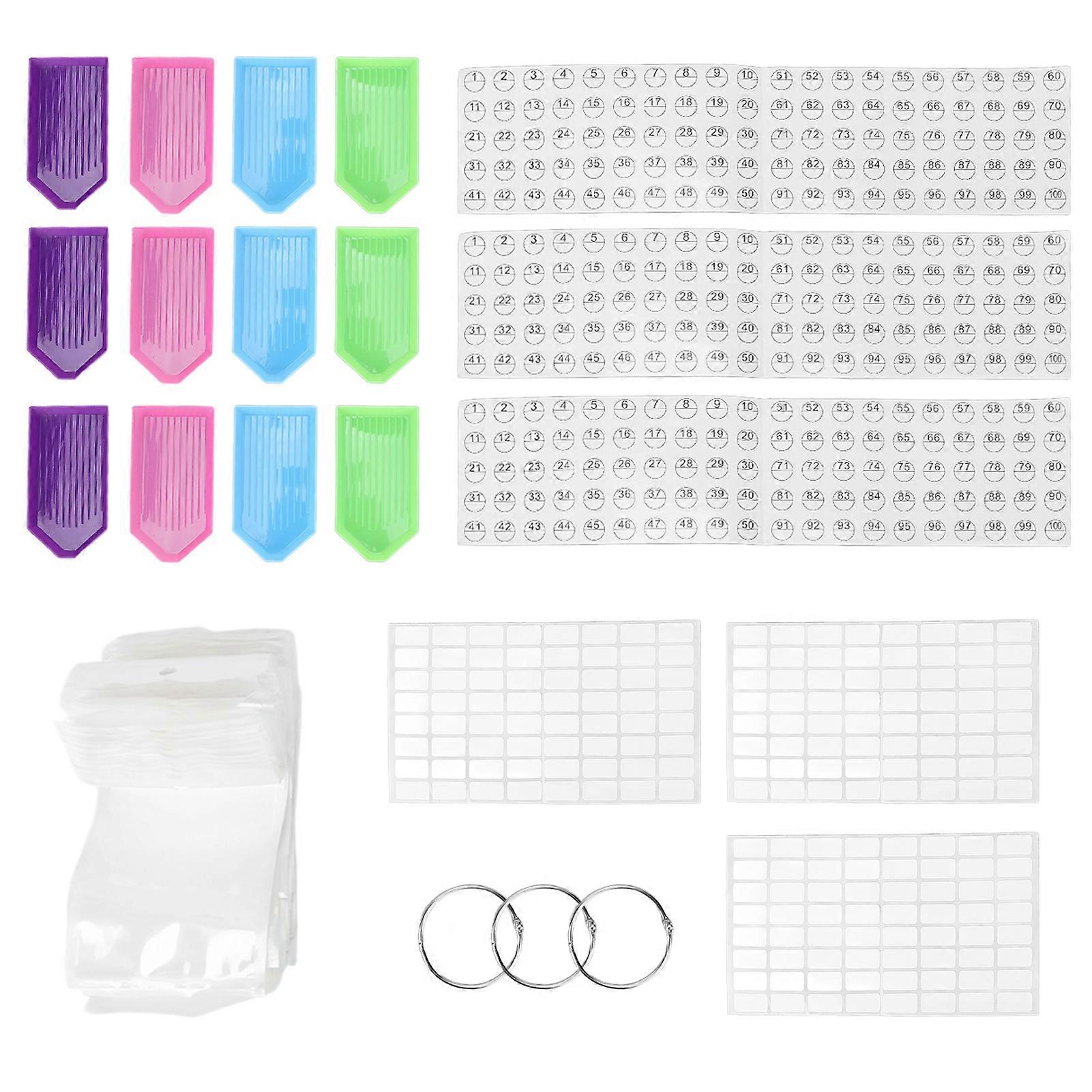 Rhinestone Painting Storage Portable Reusable Collapsible Anti Rust Rhinestone Storage Container